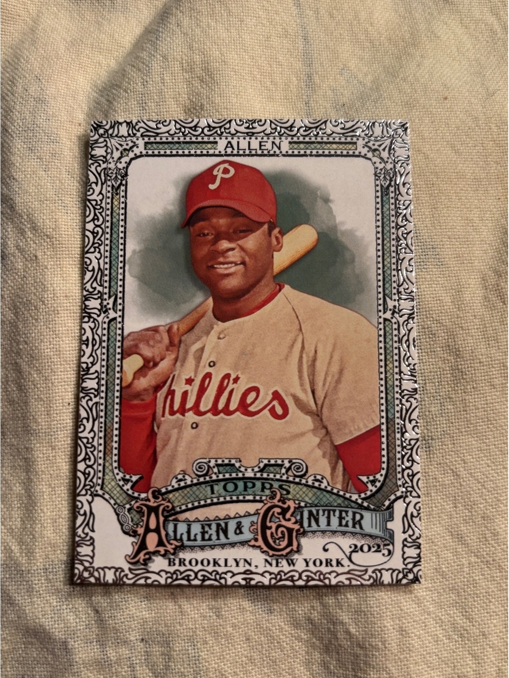 2023 Topps Allen & Ginter Dick Allen Philadelphia Phillies #